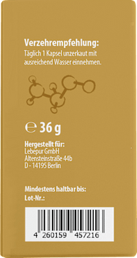 Coenzym Q10 Kapseln 60 St, 36 g