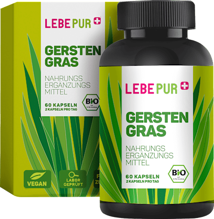 Gerstengras Kapseln 60 St, 37 g