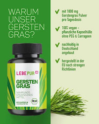 Gerstengras Kapseln 60 St, 37 g
