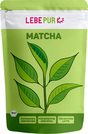Getränkepulver, Matcha, 40 g Lebepur