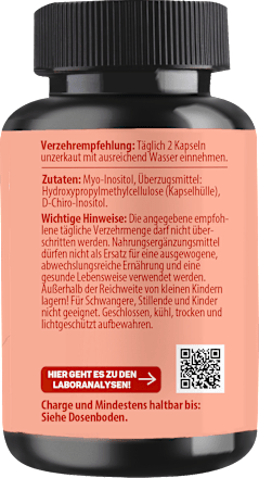 Inositol Kapseln 60 St, 39,78 g