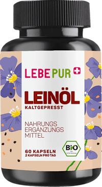 Leinöl Kapseln 60 St, 36,1 g