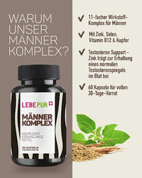 Männer Komplex Kapseln 60 St, 35,5 g
