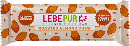 Nussriegel Roasted Almond Chew, 50 g Lebepur