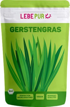 Pflanzenpulver, Gerstengras, 125 g