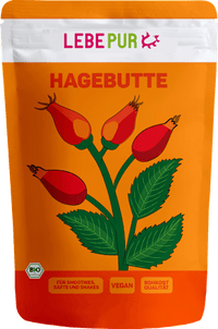 Pflanzenpulver, Hagebutte, 150 g