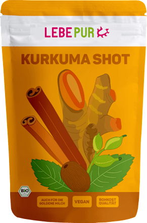 Pflanzenpulver, Kurkuma Shot, 125 g