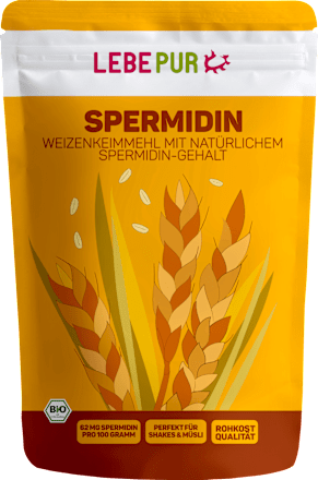 Pflanzenpulver, Spermidin Weizenkeimmehl, 125 g
