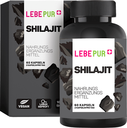 Shilajit Kapseln 60 St, 37,2 g