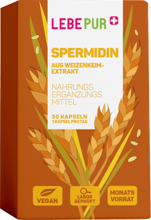 Spermidine capsules 30 stuks, 18,5 g