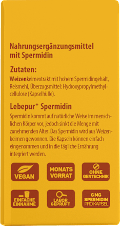 Spermidin Kapseln 30 St, 18,5 g