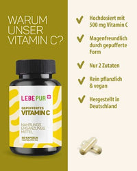 Vitamin C Kapseln 30 St, 21 g