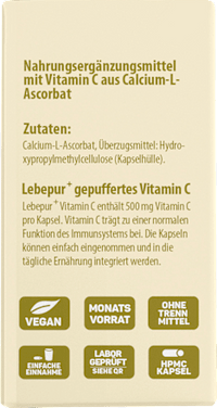 Vitamin C Kapseln 30 St, 21 g