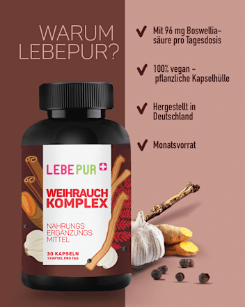 Weihrauch Komplex Kapseln 30 St, 21 g