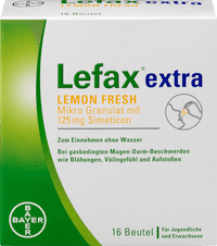 Lefax Extra Lemon Fresh Granulat, 16 St