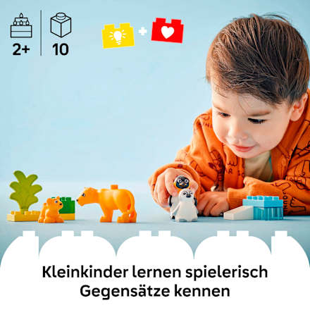 duplo Wildtier Familien Set 10tlg, 1 St