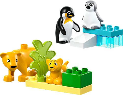 duplo Wildtier Familien Set 10tlg, 1 St