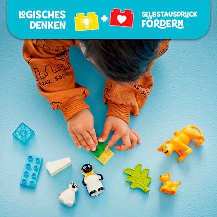 duplo Wildtier Familien Set 10tlg, 1 St