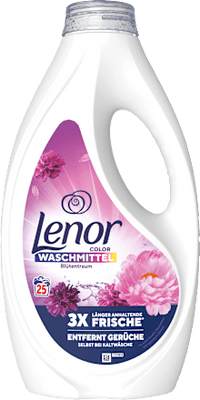 Colorwaschmittel flüssig Amethyst Blütentraum, 25 Wl Lenor