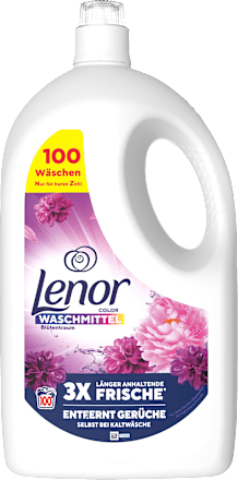 Colorwaschmittel flüssig Amethyst Blütentraum, 100 Wl Lenor