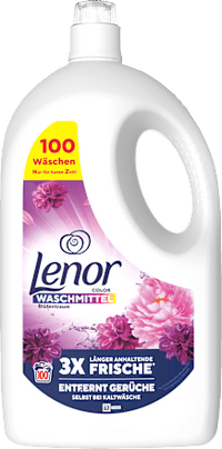 Colorwaschmittel flüssig Amethyst Blütentraum, 100 Wl Lenor