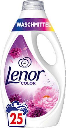 Colorwaschmittel flüssig Amethyst Blütentraum, 25 Wl Lenor