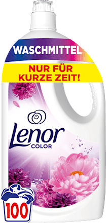 Colorwaschmittel flüssig Amethyst Blütentraum, 100 Wl Lenor