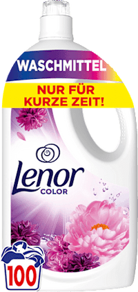 Colorwaschmittel flüssig Amethyst Blütentraum, 100 Wl Lenor