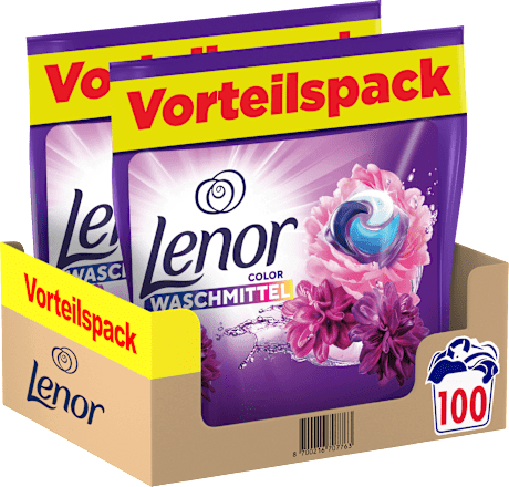 Colorwaschmittel Pods Blütentraum, 100 Wl Lenor