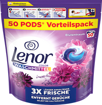 Colorwaschmittel Pods Blütentraum, 50 Wl Lenor