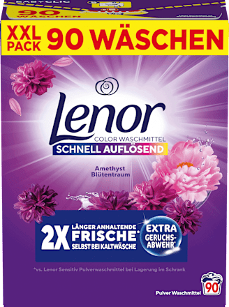Colorwaschmittel Pulver Blütentraum, 90 Wl