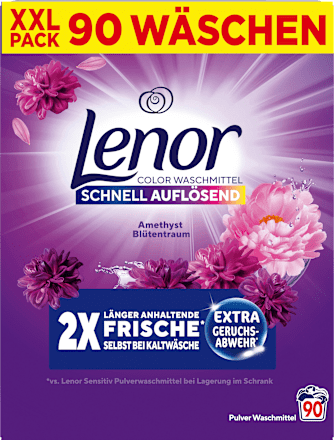 Colorwaschmittel Pulver Blütentraum, 90 Wl