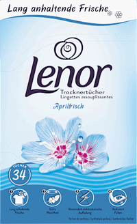 Droogtrommeldoekjes Aprilfrisch, 34 stuks