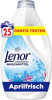 Vollwaschmittel Aprilfrisch flüssig, 25 Wl
