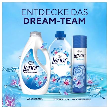 Vollwaschmittel Aprilfrisch flüssig, 25 Wl