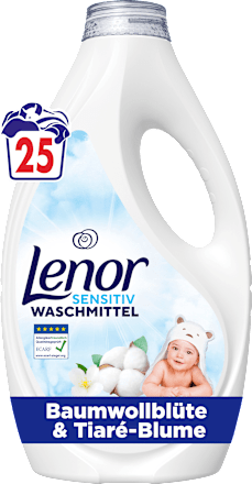 Vollwaschmittel flüssig sensitiv, 25 Wl