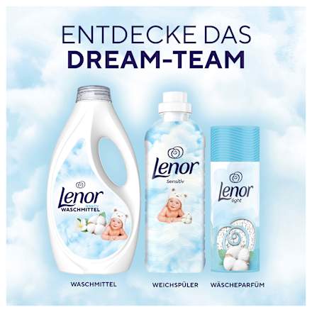 Vollwaschmittel flüssig sensitiv, 25 Wl