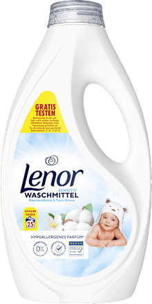 Vollwaschmittel flüssig sensitiv, 25 Wl
