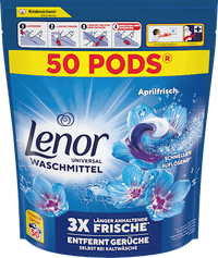 Vollwaschmittel Pods Aprilfrisch, 100 Wl