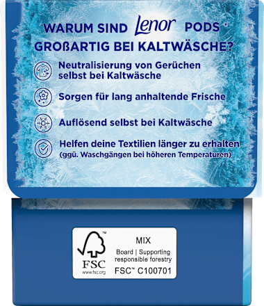 Vollwaschmittel Pods Aprilfrisch, 19 Wl Lenor