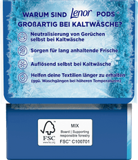 Vollwaschmittel Pods Aprilfrisch, 19 Wl Lenor