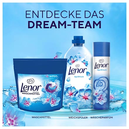 Vollwaschmittel Pods Aprilfrisch, 100 Wl