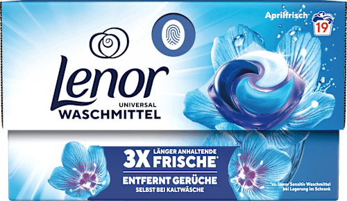Vollwaschmittel Pods Aprilfrisch, 19 Wl Lenor