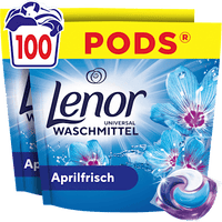 Vollwaschmittel Pods Aprilfrisch, 100 Wl
