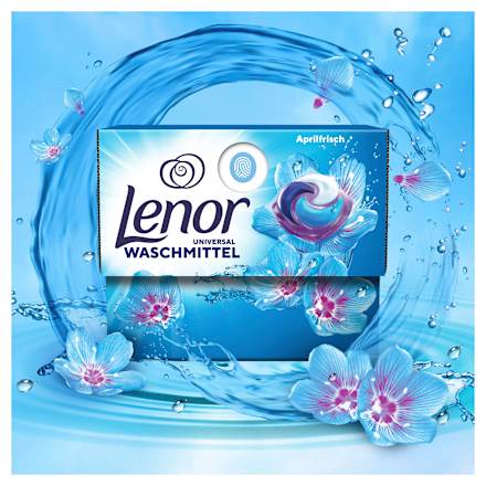 Vollwaschmittel Pods Aprilfrisch, 19 Wl Lenor