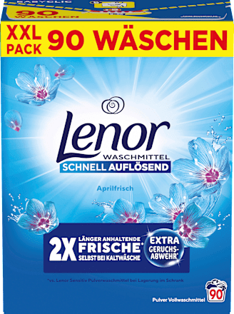 Vollwaschmittel Pulver Aprilfrisch, 90 Wl
