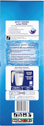 Vollwaschmittel Pulver Aprilfrisch, 90 Wl Lenor