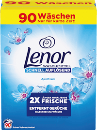 Vollwaschmittel Pulver Aprilfrisch, 90 Wl Lenor