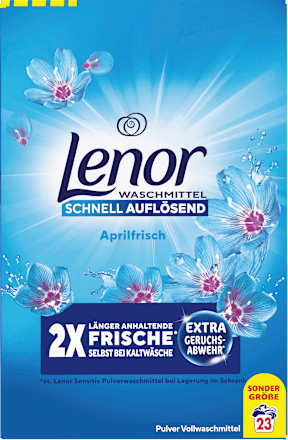 Vollwaschmittel Pulver Aprilfrisch, 23 Wl