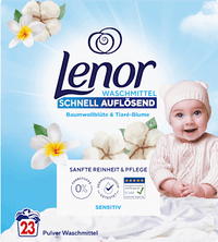 Vollwaschmittel Pulver Sensitiv, 23 Wl Lenor